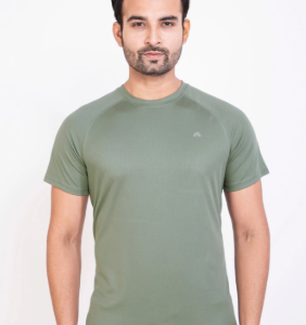 Nike Unisex Activewear Tops - Black / Olive