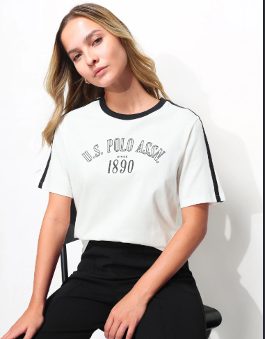 U.S. Polo Assn. Unisex T-Shirts - Red / Black