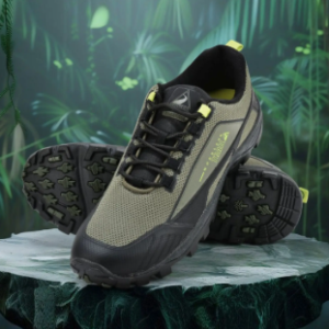 Woodland Unisex Hiking Shoes - Olive / Beige