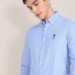 Allen Solly Men Polo Shirts - Charcoal / White