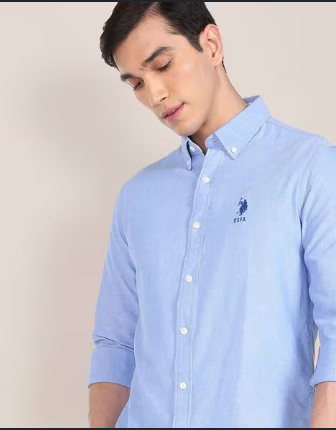 Allen Solly Men Polo Shirts - Charcoal / White