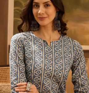 Van Heusen Senior Kurtas - Navy / Grey