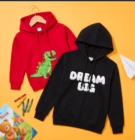 United Colors of Benetton Kids Hoodies - Green / Navy