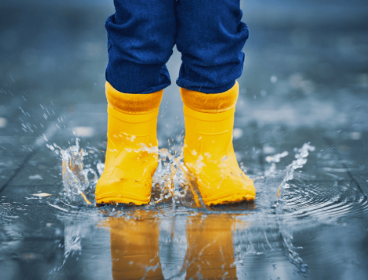 Campus Kids Rain Boots - Pink / Purple