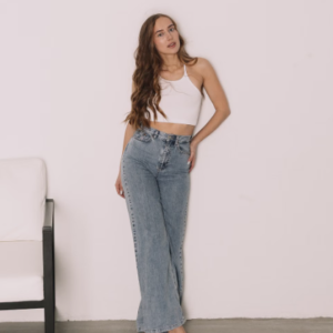 Biba Women Jeans - Navy / Cream