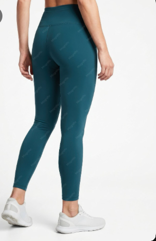 ONLY Women Leggings - Maroon / Beige