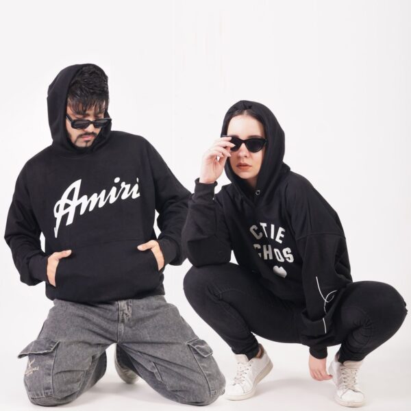 H&M Unisex Hoodies - Grey / White