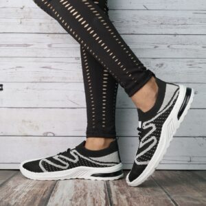Skechers Unisex Sneakers - Black / Olive