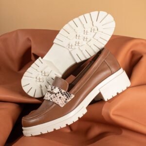 New Balance Senior Loafers - Black / Brown