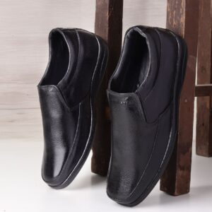 Hush Puppies Men Formal Shoes - Olive / Black