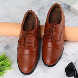 Hush Puppies Men Formal Shoes - Charcoal / White