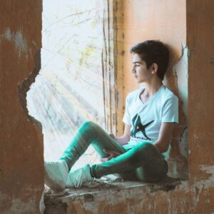 Uniqlo Kids T-Shirts - Blue / Grey