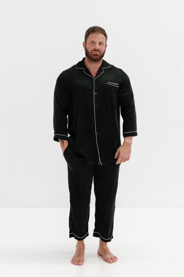 Van Heusen Senior Sleepwear - Navy / Grey