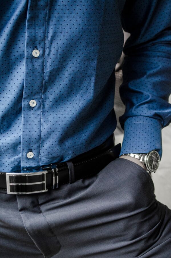 pexels-photo-4443831.jpeg Van Heusen Senior Casual Shirts - Navy / Grey